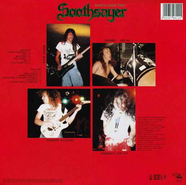 Soothsayer (3) : Have A Good Time (LP, Album)