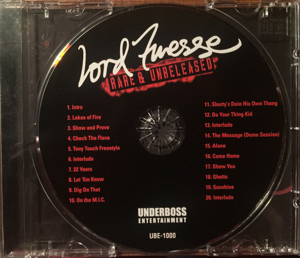 Lord Finesse : Rare &amp; Unreleased (CD, Comp)
