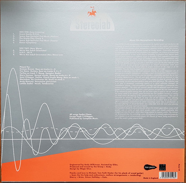 Stereolab : The Groop Played &quot;Space Age Batchelor Pad Music&quot; (LP, MiniAlbum)