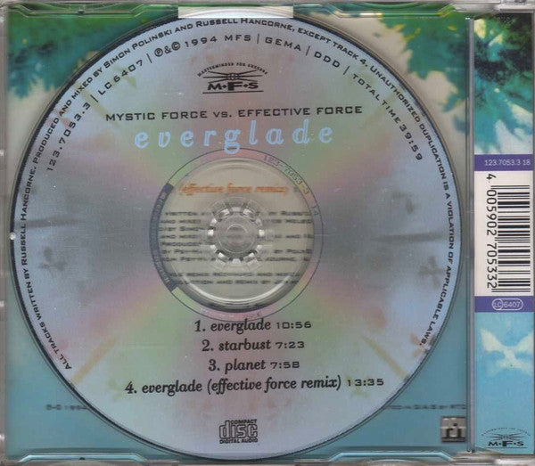 Mystic Force Vs. Effective Force : Everglade (CD, Maxi)