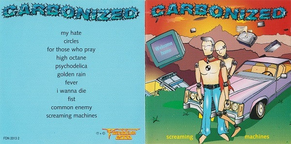 Carbonized : Screaming Machines (CD, Album)