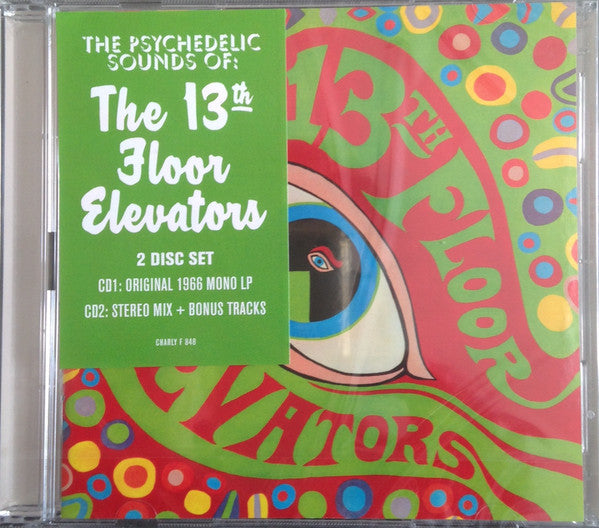 13th Floor Elevators : The Psychedelic Sounds Of The 13th Floor Elevators (2xCD, Album, Mono, RE, RM)