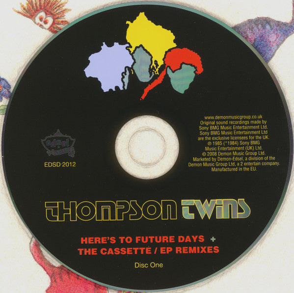 Thompson Twins : Here's To Future Days (CD, Album, RE, RM + CD, Comp, RM + Dlx)