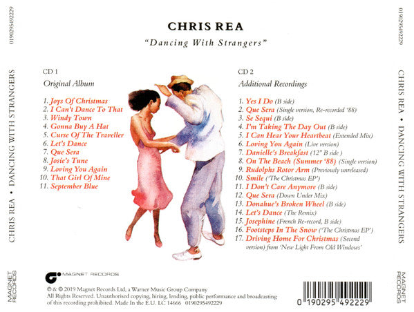 Chris Rea : Dancing With Strangers (CD, Album, RE, RM + CD, Comp, RM)
