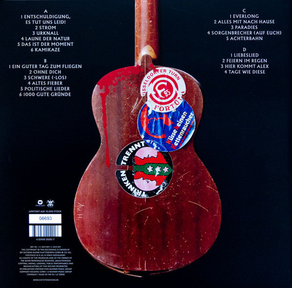 Die Toten Hosen : Alles Ohne Strom (2xLP, Album, Ltd, Num)