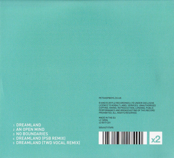 Pet Shop Boys Featuring Years &amp; Years : Dreamland (CD, Single)