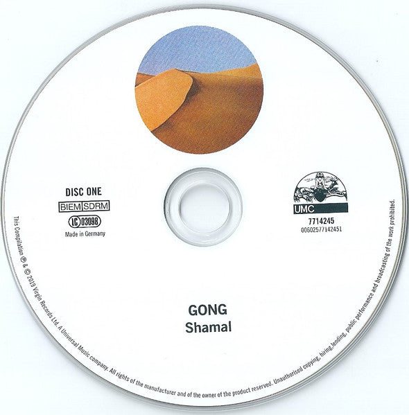Gong : Shamal (CD, Album, RE, RM + CD + Dlx, Dig)