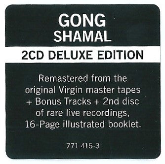 Gong : Shamal (CD, Album, RE, RM + CD + Dlx, Dig)