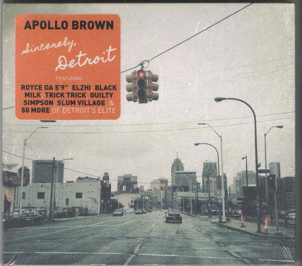 Apollo Brown : Sincerely, Detroit (CD, Album)