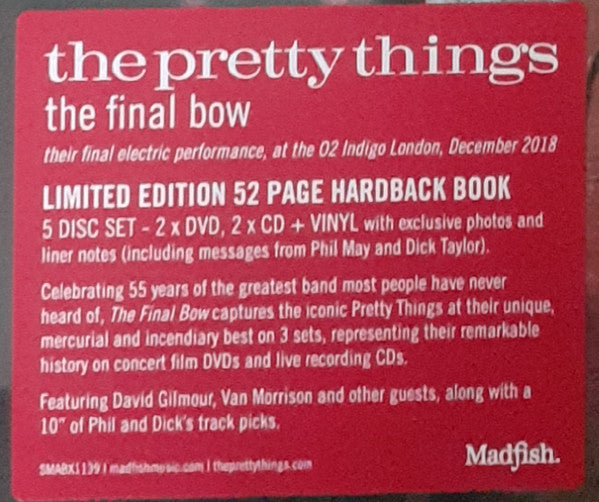 The Pretty Things : The Final Bow (2xCD, Album + 2xDVD-V, NTSC + 10", Album + Ltd)