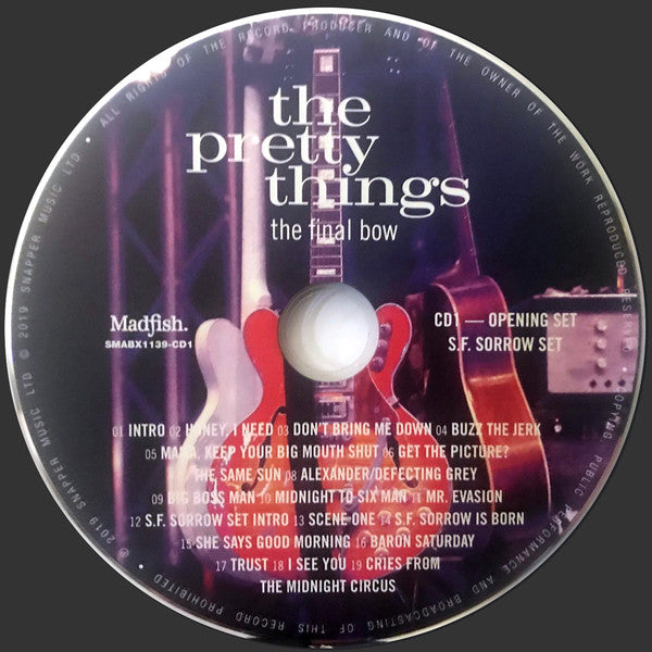 The Pretty Things : The Final Bow (2xCD, Album + 2xDVD-V, NTSC + 10", Album + Ltd)