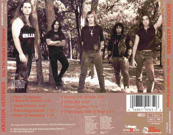 Solitude Aeturnus : Into The Depths Of Sorrow (CD, Album)