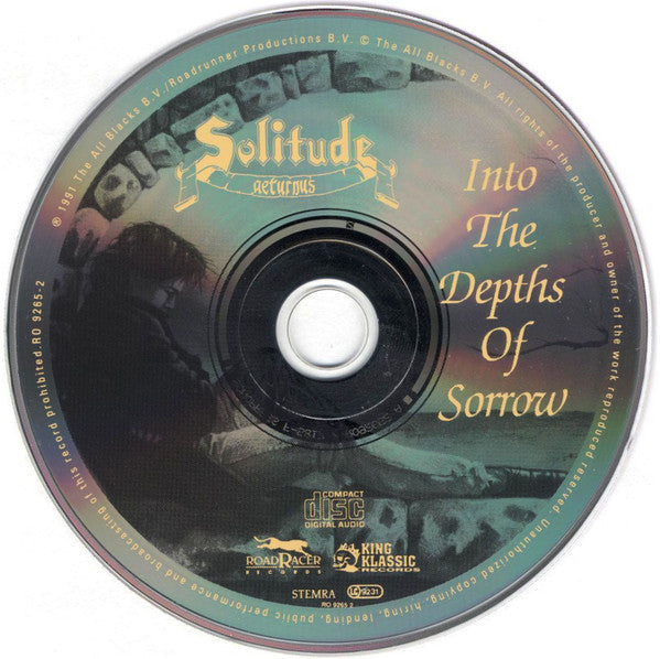 Solitude Aeturnus : Into The Depths Of Sorrow (CD, Album)