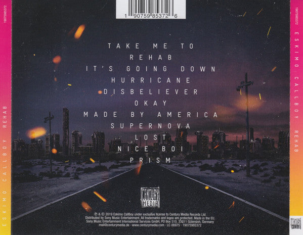 Eskimo Callboy : Rehab (CD, Album)