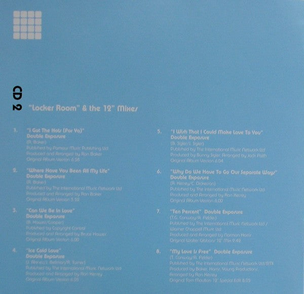 Double Exposure : The Anthology (2xCD, Comp)