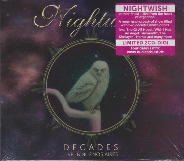 Nightwish : Decades (Live In Buenos Aires) (2xCD, Album, Ltd, Dig)
