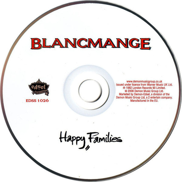 Blancmange : Happy Families… Plus (CD, Album, RE, RM)