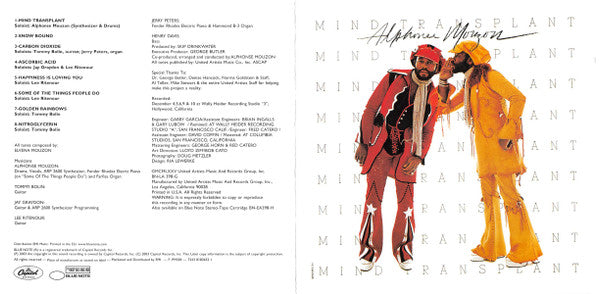 Alphonse Mouzon : Mind Transplant (CD, Album, RE, RM)
