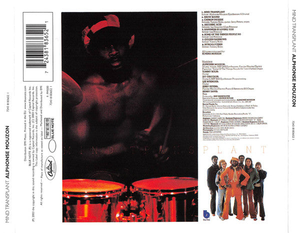 Alphonse Mouzon : Mind Transplant (CD, Album, RE, RM)