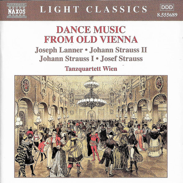 Tanzquartett Wien : Dance Music From Old Vienna (CD, Album)