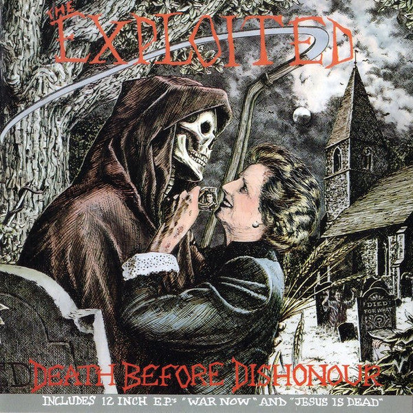 The Exploited : Death Before Dishonour (CD, Album, RE)
