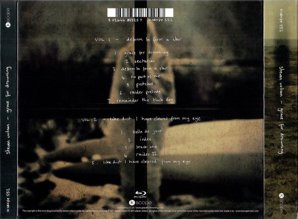 Steven Wilson : Grace For Drowning (2xCD, Album, RE + Blu-ray, Album, RE, Multichannel)