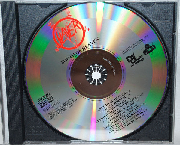 Slayer : South Of Heaven (CD, Album, RP)