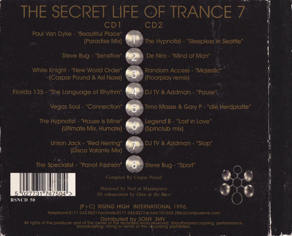 Various : The Secret Life Of Trance 7 (2xCD, Comp)