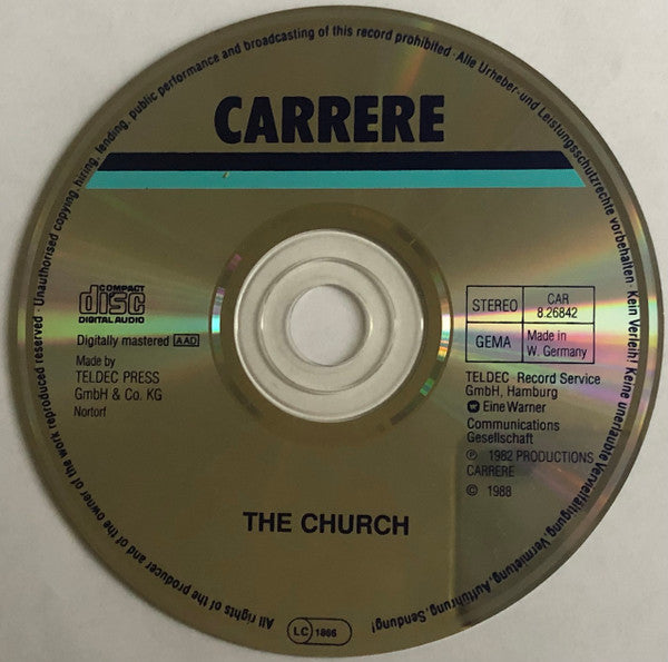 The Church : The Church (CD, Album, RE)
