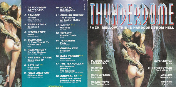 Various : Thunderdome (F*ck Mellow, This Is Hardcore From Hell) (CD, Comp)