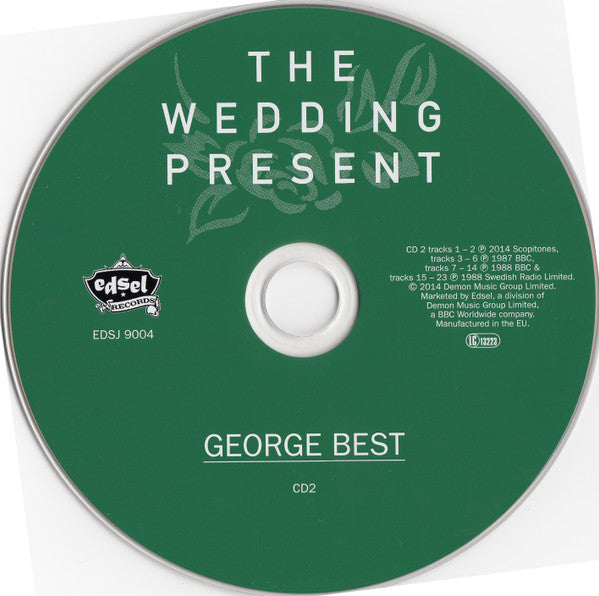 The Wedding Present : George Best (CD, Album, RE, RM + 2xCD, Album, RM + DVD-V, Comp,)