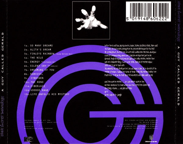 A Guy Called Gerald : Black Secret Technology (CD, Album)