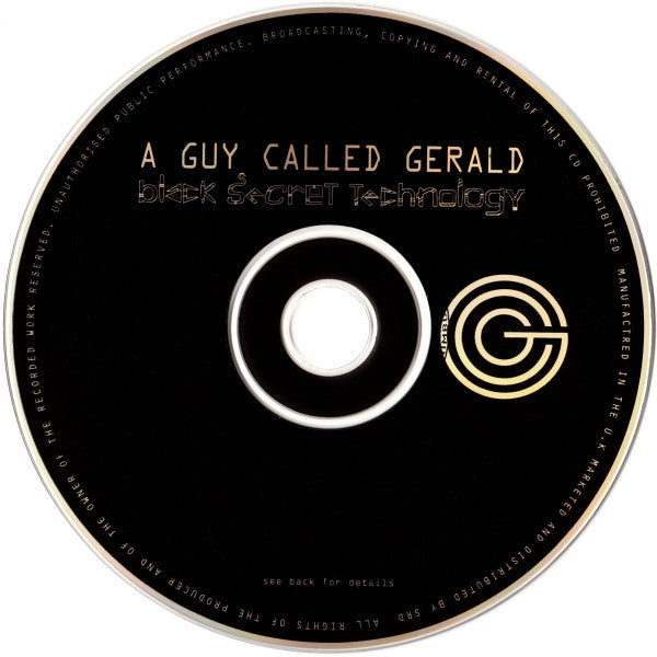 A Guy Called Gerald : Black Secret Technology (CD, Album)