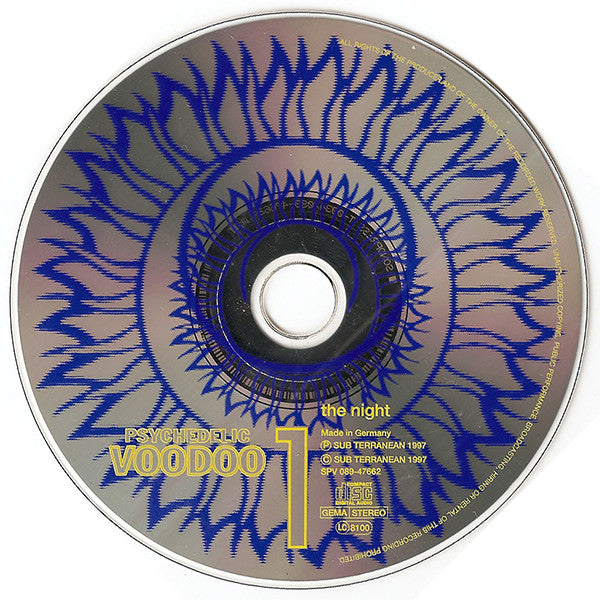 Various : Psychedelic Voodoo (2xCD, Mixed)
