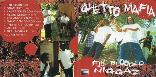 Ghetto Mafia : Full Blooded Niggaz (CD, Album)