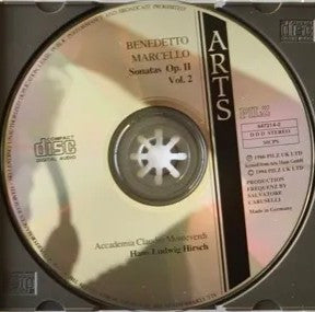 Benedetto Marcello, Accademia Claudio Monteverdi, Hans Ludwig Hirsch : Sonatas Op. 2 - Vol. 2 (CD)