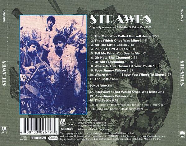 Strawbs : Strawbs (CD, Album, RE, RM)
