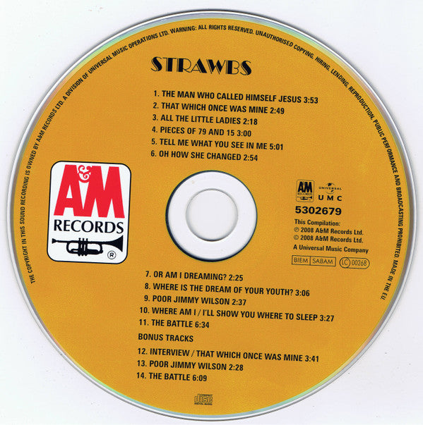 Strawbs : Strawbs (CD, Album, RE, RM)