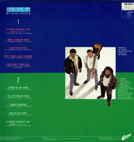 Bad Boys Blue : My Blue World (LP, Album, RE)