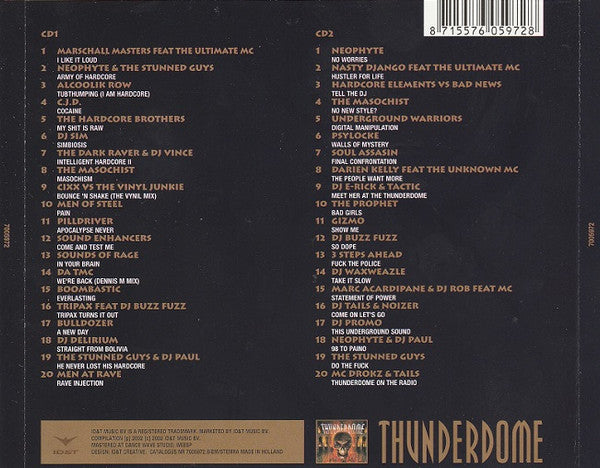 Various : Thunderdome XX (2xCD, Comp, RE)