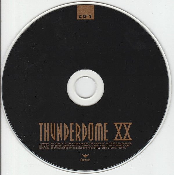 Various : Thunderdome XX (2xCD, Comp, RE)