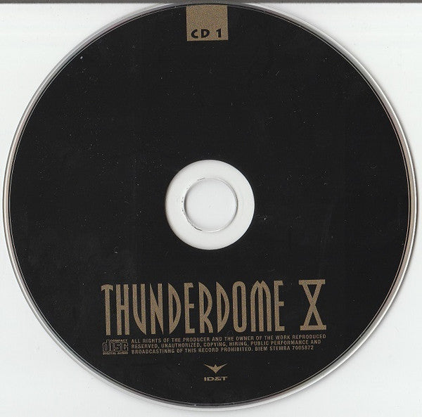Various : Thunderdome X (Sucking For Blood) (2xCD, Comp, RE)