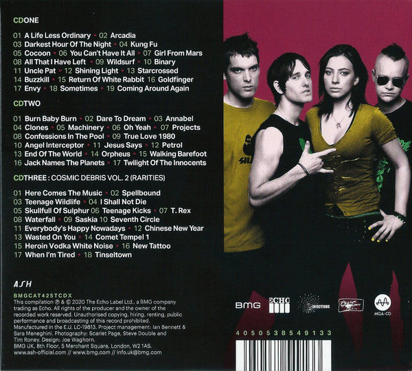 Ash : Teenage Wildlife: 25 Years Of Ash (3xCD, Comp, Ltd, Len)