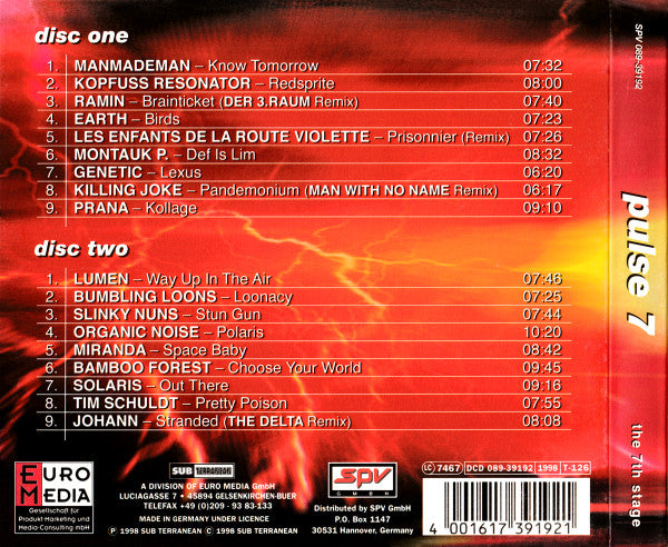 Various : Pulse 7 (The 7th Stage) (2xCD, Comp)
