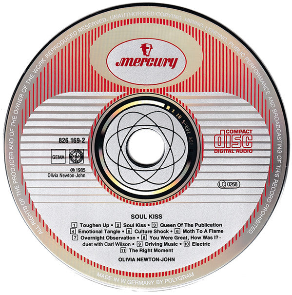 Olivia Newton-John : Soul Kiss (CD, Album)