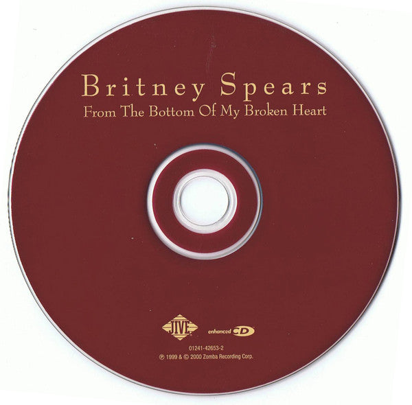 Britney Spears : From The Bottom Of My Broken Heart (CD, Single, Enh, Son)