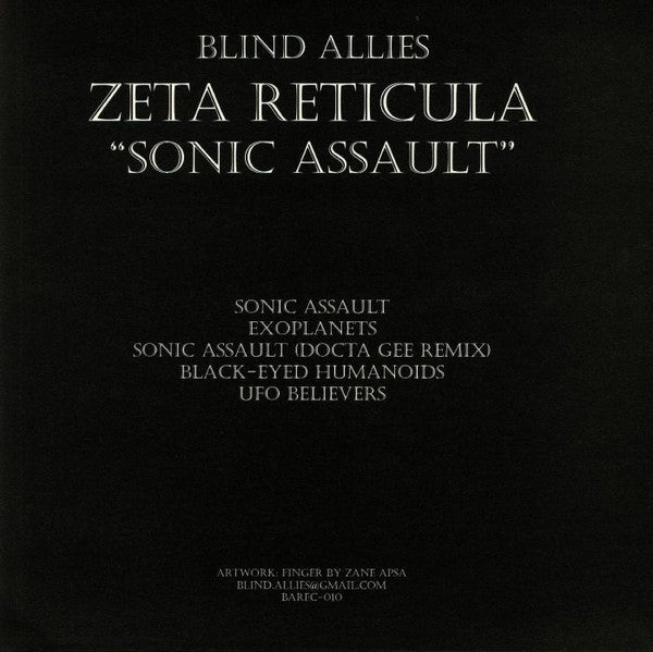 Zeta Reticula : Sonic Assault (12", EP)