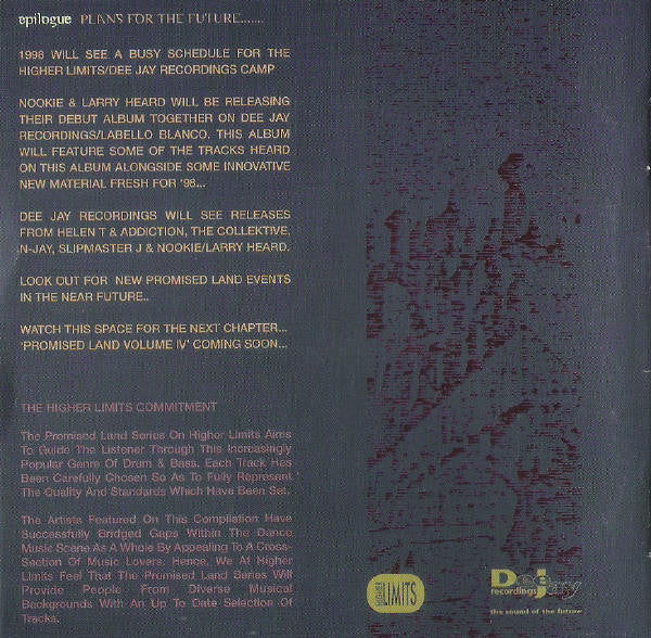 Peshay &amp; Slipmaster J : Promised Land Volume Three (2xCD, Comp + 2xCD, Mixed)