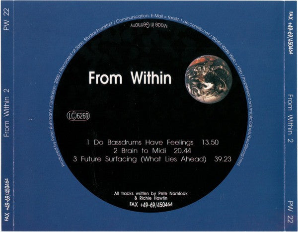 From Within : From Within 2 (CD, Album, Ltd)