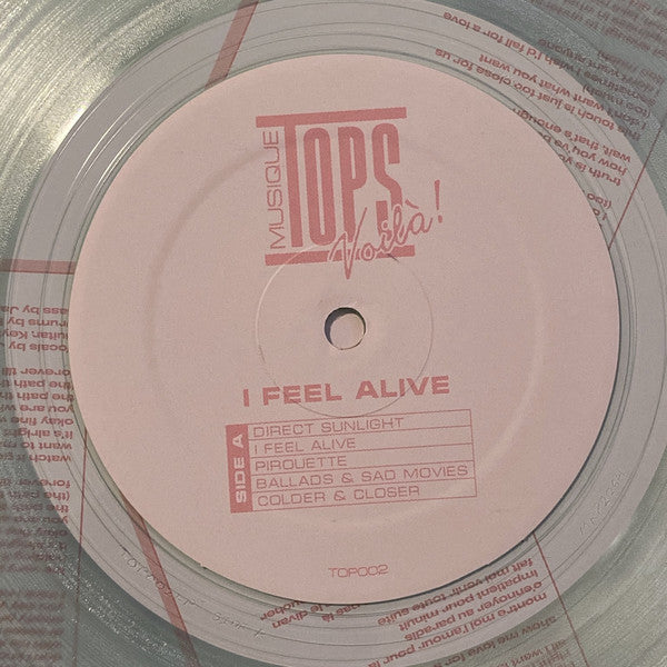 TOPS (3) : I Feel Alive (LP, Album, Ltd, Cok)